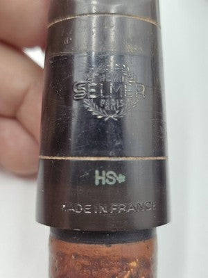 Rare Vintage Jeffrey Clarinet W/ Selmer Paris Mouthpiece France Case Untested