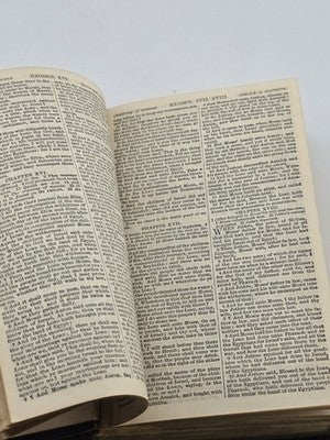 Rare Antique 1864 Oxford Holy Bible Victorian Embossed Leather Bound King James.