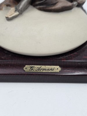 Giuseppe Armani Lady With Parrot 616/C Hand Signed LE 262/5000 Box COA Italy