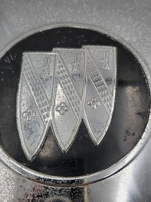 Vintage Buick Tri-Shield Dog Dish Poverty Hub Caps Set of 4 10" 1941-1960 OEM
