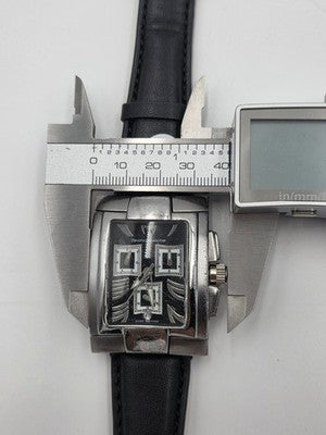 TechnoMarine XSCM 00480 Hummer Swiss Chronograph Sapphire Men’s Watch WORKING