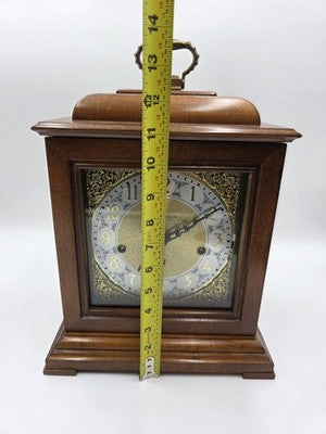 Beautiful Vintage Howard Miller Barwick 8 Day Triple Chime Clock Working Cond.