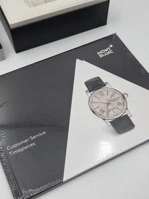Genuine OEM Montblanc Watch Presentation Box Set w/ Warranty Card & Booklets