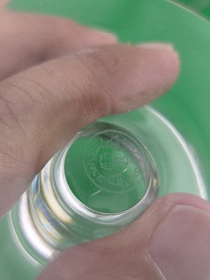 Set Of 4 Signed Baccarat VALANCAY Crystal Champagne Sherbet Glass Bowl. VG Cond.