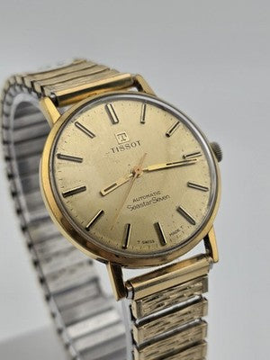 1960's Tissot Seastar Seven Automatic Vintage Swiss Men's GP Watch. Works