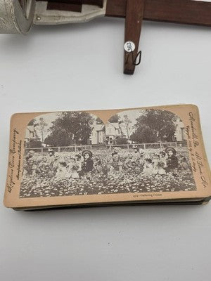 Antique Underwood & Underwood Sun Sculpture June 11 1901 Stereoscope 3D Viewer