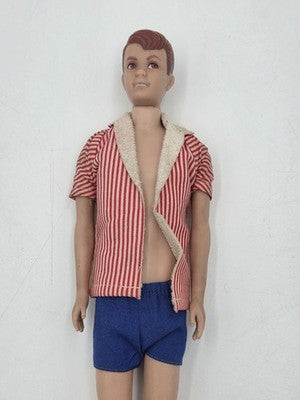 Rare Vintage 1961 Mattel Ken Doll #750 Early 1st Issue Brunette Original Clothes