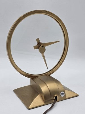 Vintage 1950’s Jefferson “The Golden Hour” Mystery Clock 580-101 True MCM Works