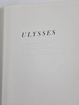 Ulysses James Joyce 1976 Franklin Library Leather Bound Great Books Series. New.