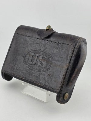 ROCK ISLAND ARSENAL 1903 McKEEVER U. S. ARMY LEATHER CARTRIDGE POUCH