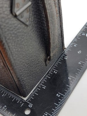 Antique F.H. Sanderson Wooden Hand Camera. Bausch & Lomb Black Bellows. Untested