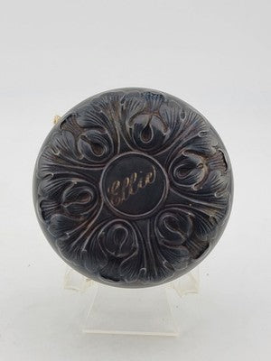 ANTIQUE VICTORIAN GORHAM STERLING SILVER TOY YOYO REPOUSSE LEAVES Steel Body