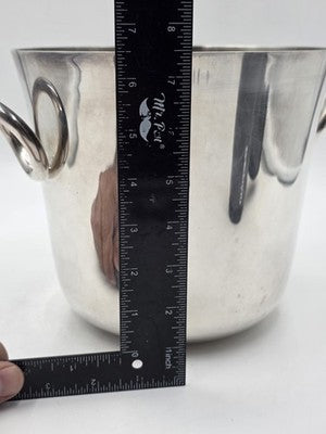 Vintage Christofle "Vertigo" SilverPlated Champagne / Wine Cooler Ice Bucket