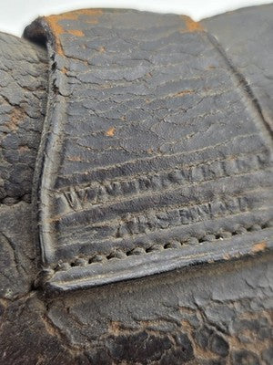 Indian War US M1874 45-70 McKeever Cartridge Box - Rock Island Arsenal R.I.A.