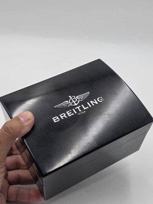 Vintage Breitling Bakelite Box 1884 Ecrin Bakelit Made In France Good Shape