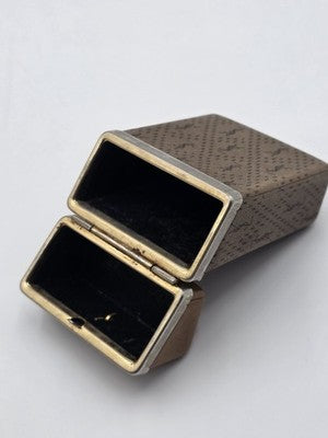 Rare Vintage YSL Yves Saint Laurent Monogram Cigarette Case Holder 1970s.