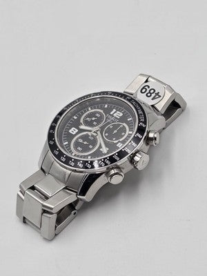 Tissot PRS 200 Chrono T039.417 Quartz Sapphire Crystal 42mm Men's Watch. Works