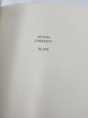 ANTON CHERKOV PLAYS FRANKLIN LIBRARY LIMITED EDITION BY  1976. New Cond.