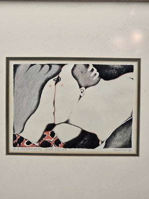 Karel Havlicek In a Sentimental Mood 1986 Signed Ltd Ed Serigraph 63/120 Framed