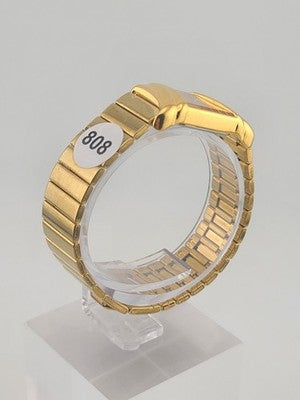 Rare Vintage Seiko Rivoli Trapezoid Asymmetrical Gold Tone Ladies Watch Elegant