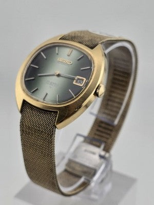 Rare Vintage 1980's Seiko 23j  Hi-Beat 2418-7039 Automatic Unisex Watch. Works.