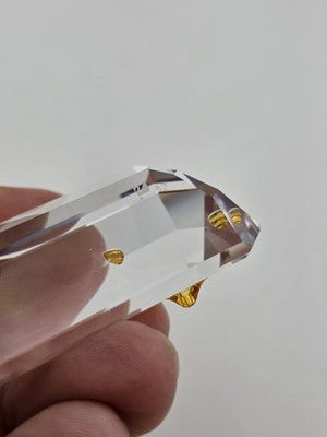 Set Of 2 Vintage Swarovski Figurine Shield Columbine. Excellent Condition.