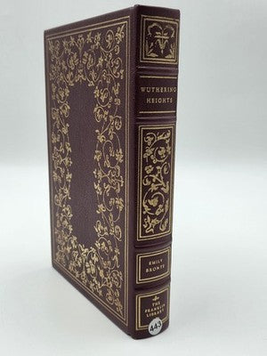 1975 FRANKLIN LIBRARY Emily Bronte WUTHERING HEIGHTS Red Leather LIMITED ED. New