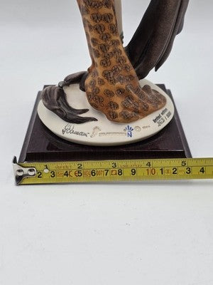 Giuseppe Armani Lady With Parrot 616/C Hand Signed LE 262/5000 Box COA Italy