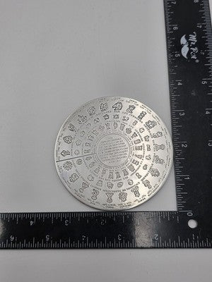 Rare Vintage Christofle Fermiers Generaux Silver Plated Hallmark Coaster. Each