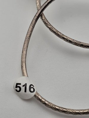 Vintage Sterling Silver Ram Head Cuff Bracelet Pair Greek Roman Revival 38.4g