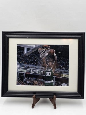 Robert Parish Signed 8x10 Photo PSA DNA AJ20841 Boston Celtics HOF Framed