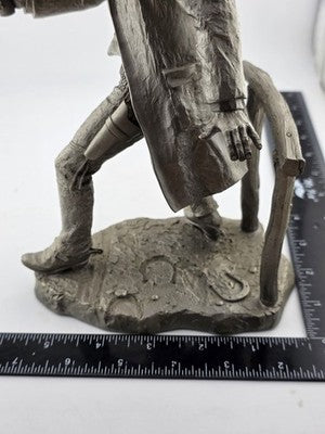 Franklin Mint Western Heritage Museum Fine Pewter The Gunfighter by Jim Ponter