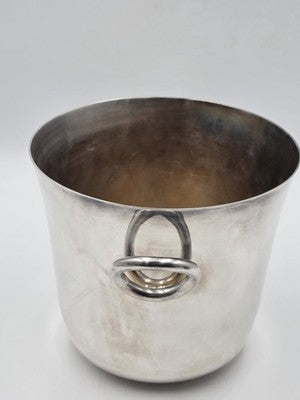 Vintage Christofle "Vertigo" SilverPlated Champagne / Wine Cooler Ice Bucket