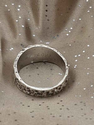 RETIRED RARE MENS James Avery “Mark Of The Cross” Sterling Silver Ring Size 11