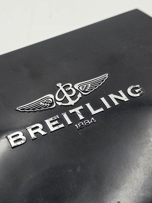 Vintage Breitling Bakelite Box 1884 Ecrin Bakelit Made In France Good Shape