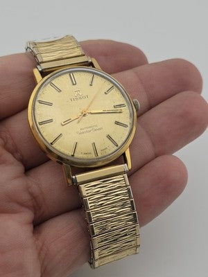 1960's Tissot Seastar Seven Automatic Vintage Swiss Men's GP Watch. Works