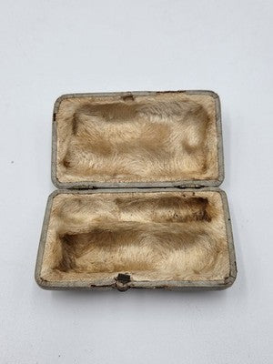 19th C Antique Victorian Natural Amber Cigar Cigarette Holders Cased Smoking Set