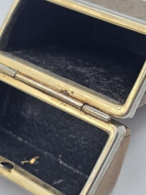Rare Vintage YSL Yves Saint Laurent Monogram Cigarette Case Holder 1970s.