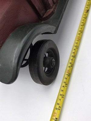 Vintage 24" Jones & Co "We Move Everything" wooden truck 1950s working steering