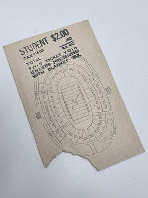 1953 Cotton Bowl Program &2 Ticket Stubs Tennessee Volunteers vs Texas Longhorns