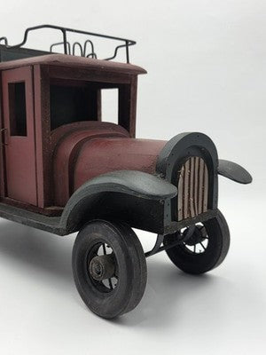 Vintage 24" Jones & Co "We Move Everything" wooden truck 1950s working steering