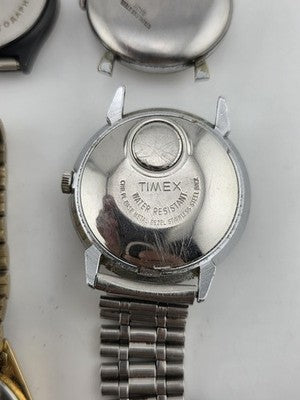 Great Collection Vintage Watch Lot Seiko Disney Dynabeat Raketa Expedition.