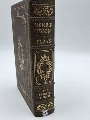Henrik Ibsen Six Plays The Franklin Library Limited Ed. Leather Bound 1977. New.