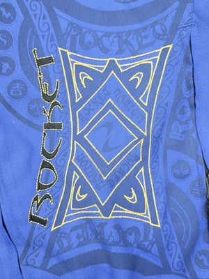 Vintage Joe Rocket Rocket Nation 2 Blue Black Superbike Series Jacket Men’s XL