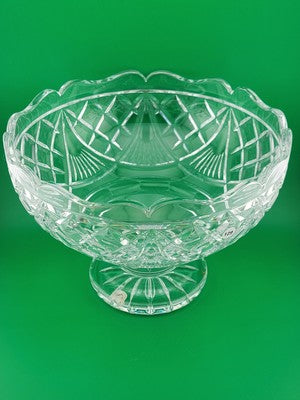 Rare Vintage Waterford Crystal America'Heriitage Thomas Edison Centerpiece Bowl