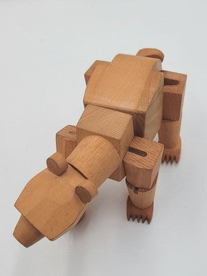 AREAWARE | URSA MINOR BEAR WOODEN TOY | DAVID WEEKS | WOOD CREATURES
