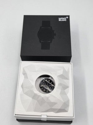 Genuine Montblanc Summit 2+ Smartwatch Original Box Case w/ Manual & Inserts OEM
