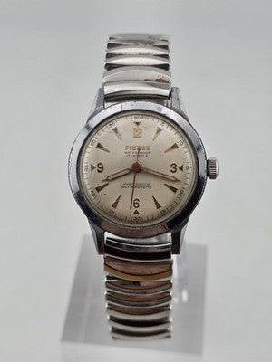 Antique 1940's Pierce 17 Jewel Swiss Watch Parashock Antimagnetic Mens. Works.