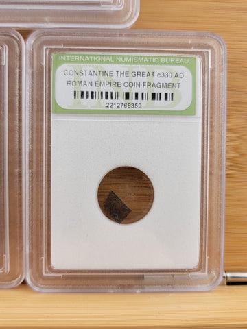 5 Constantine the Great Era Roman Empire 330 AD Fragment Coins INB Certified
