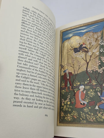 Franklin Library Arabian Nights Burton 1977 Leather Bound Illustrated Book. New.